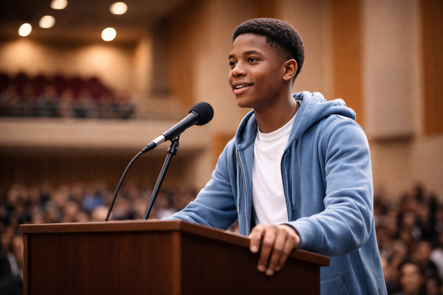 Spoken word performance