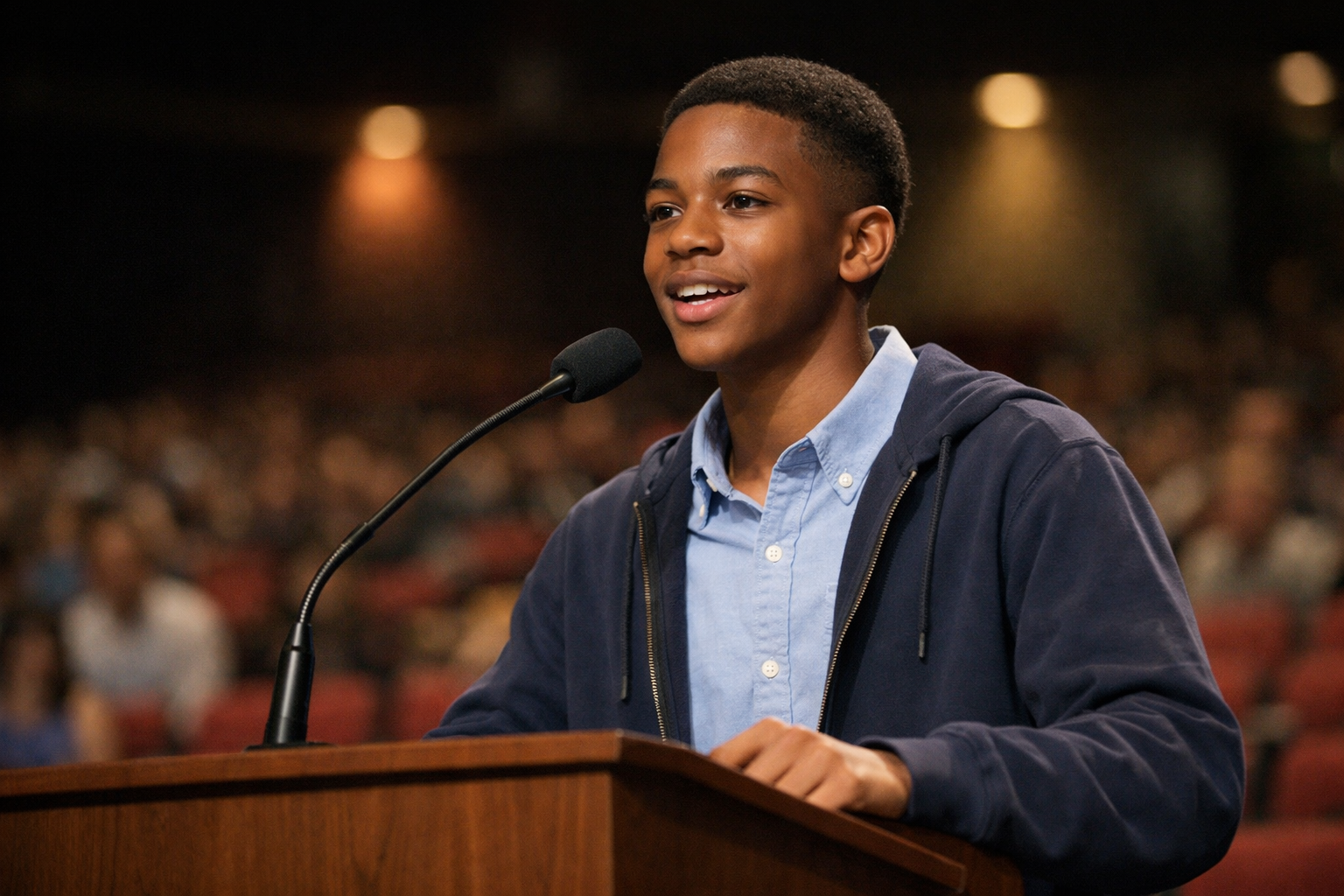 Professional man in leadership