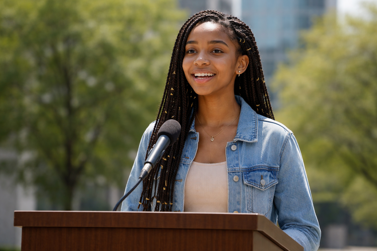 Professional woman in education